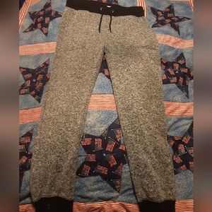 Aeropostale Joggers Grey Spotted Size M Unisex